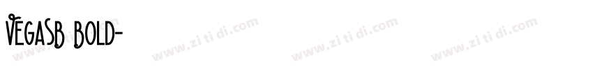 VegaSB Bold字体转换